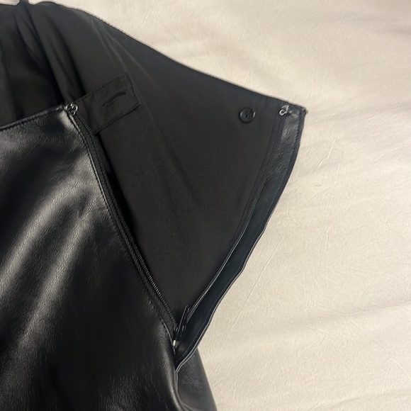 Womens midi faux leather skirt size 12 - Picture 5 of 11